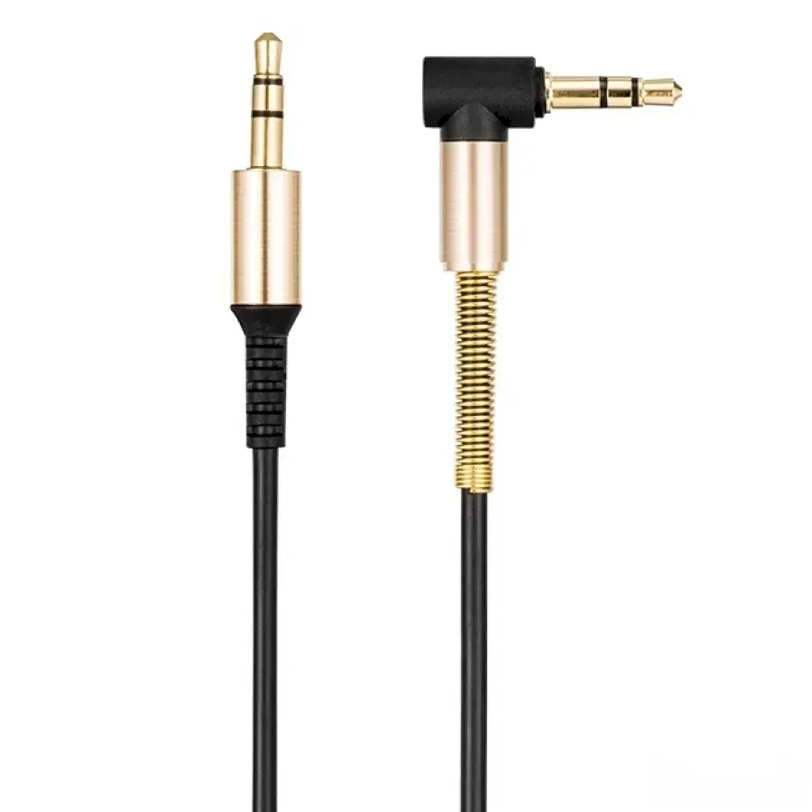 Hoco UPA02 Premium AUX Cable 3.5 mm -> 3.5 mm 1m Black