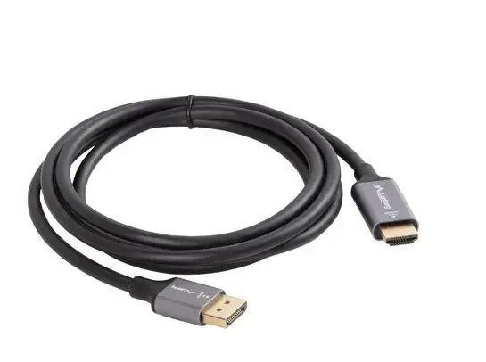 Displayport(M)-HDMI(M)1.8M 4K cable, black and silver