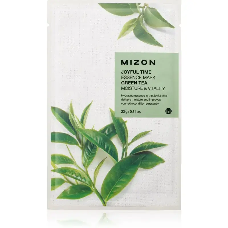 Mizon Joyful Time Green Tea Hydrating and Revitalizing Sheet Mask 23g
