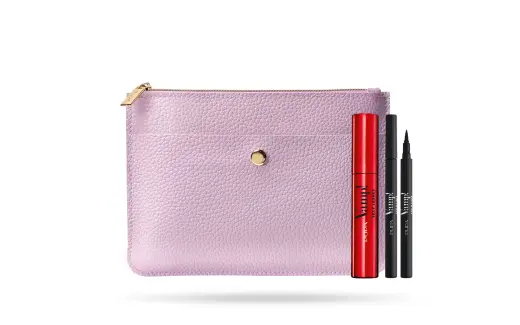 Set Pupa: Pupa, Liquid Eyeliner, Black, 1.5 ml + Vamp! Sexy Lashes, Paraben-Free, Mascara, 011, Sexy Black, 12 ml