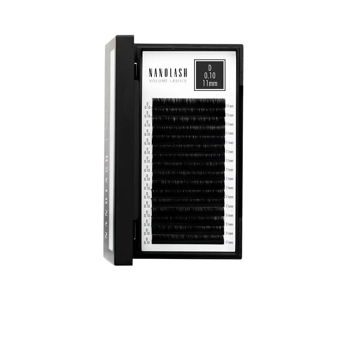 Nanolash - Volume Lashes Pestanas Postizas 010 D 11 Mm 1 U