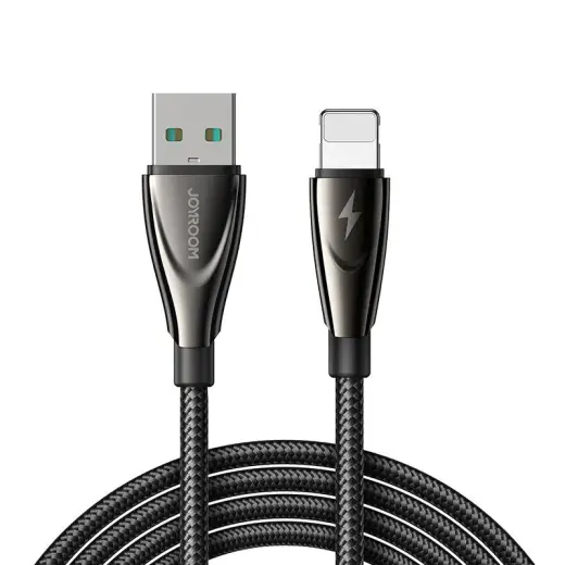 Joyroom SA31-AL3 datu pārraides un uzlādes vads | USB-A uz Lightning | 15W | 1.2m | melns