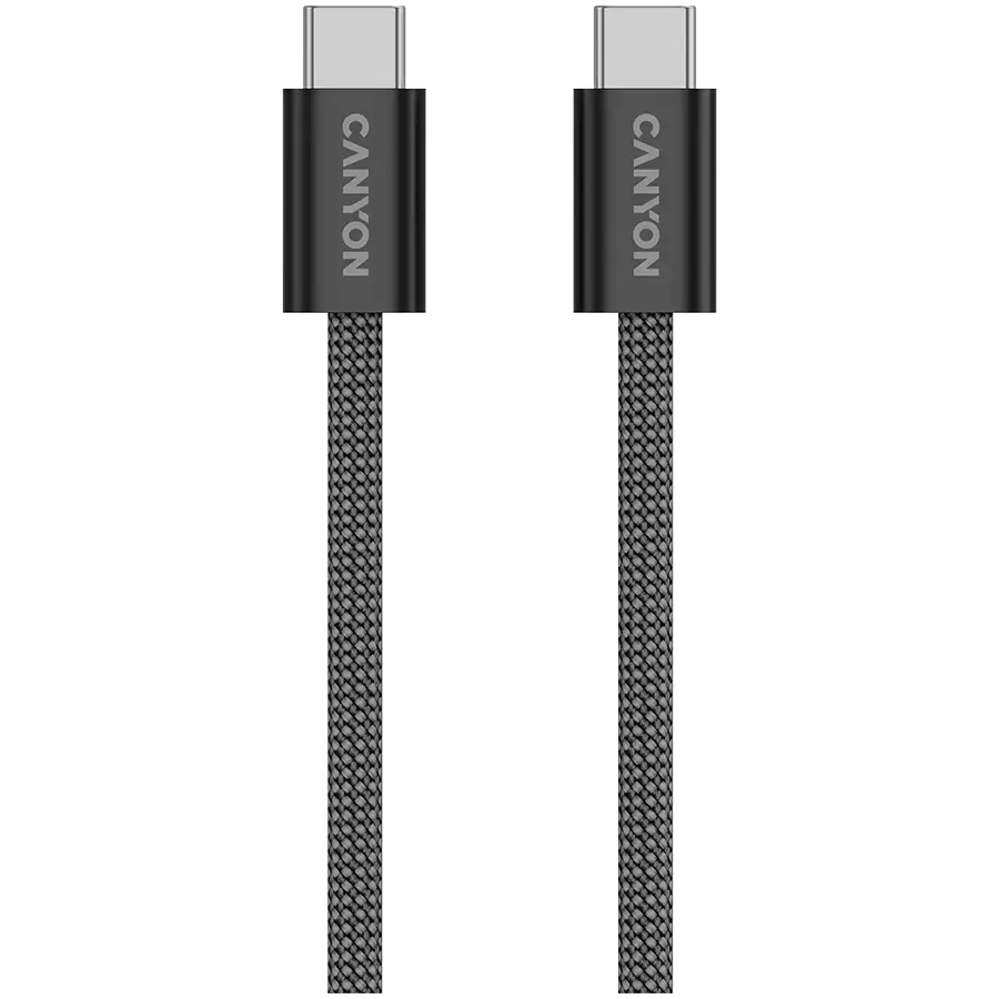 CANYON cable OnWire 60MG C-C 60W Magnet Braided 1m Black