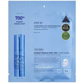 VT Cosmetics Hydrop Reedle Shot 700hl Sheet Mask 1.5g