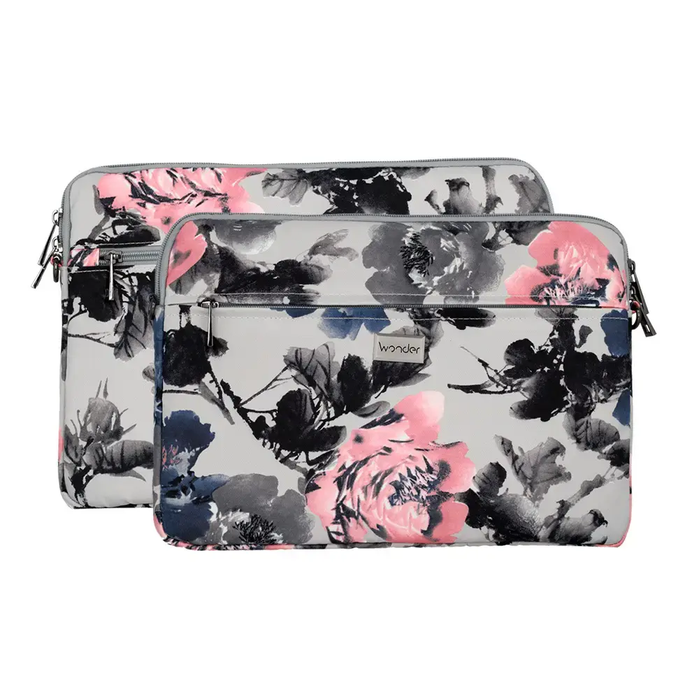 Wonder Sleeve Laptop 13-14 inches peonies