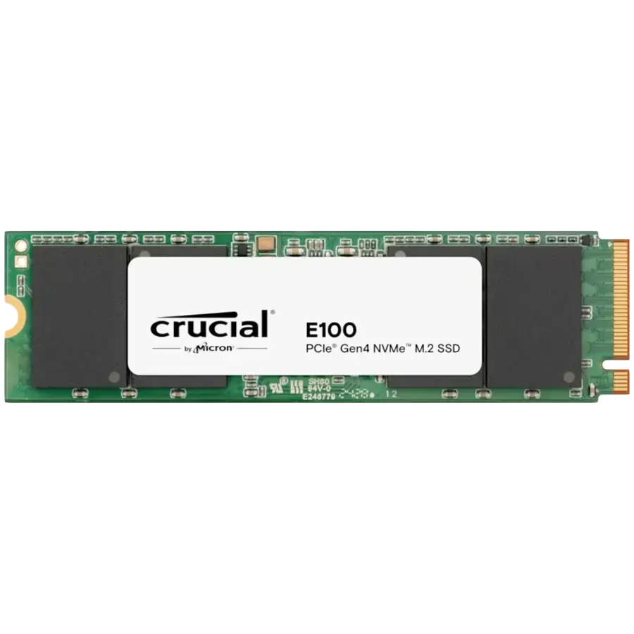 Crucial E100 - SSD - 480 GB - PCIe 4.0 x4 (NVMe)