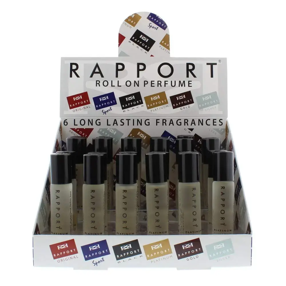 Set, Eden Classic, Rapport Platinum, Eau De Parfum, For Men, 24 pcs, 10 ml