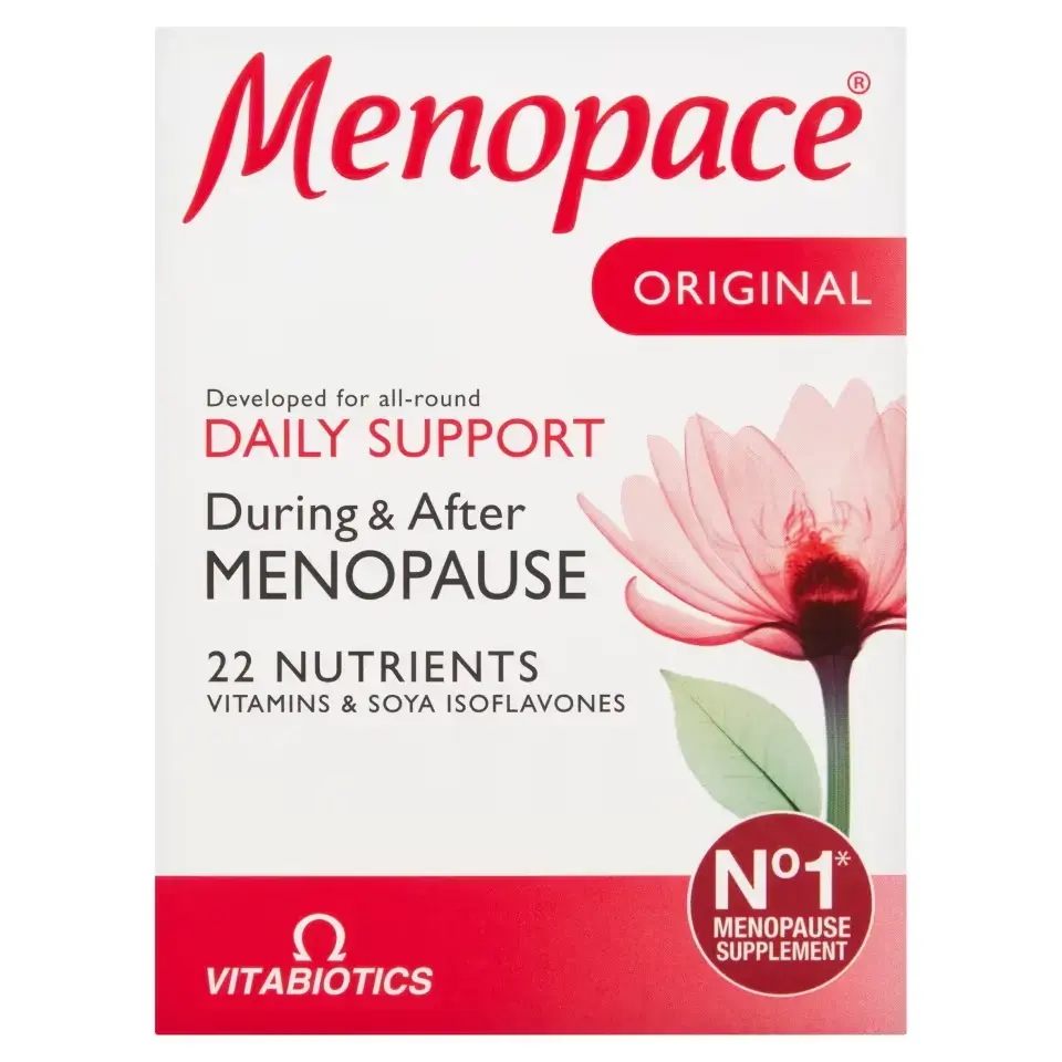Vitabiotics, Menopace Original, Nutrients, Overall Support During Menopause, Vitamins