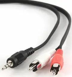 Kabelis Gembird 3.5mm Jack -2x RCA 5m