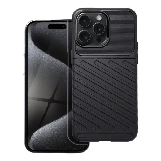 Forcell THUNDER armored чехол для телефона iPhone 15 Pro Max чёрный