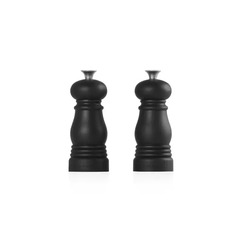 Le Creuset Salt and pepper grinder set 11cm mat black