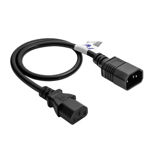 Power Cable Akyga AK-PC-14A Extension CCA IEC C13 | C14 0.5m