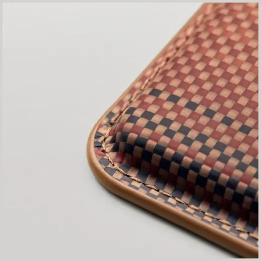 Magnetic wallet PITAKA Woven Wallet MagSafe for phone sunset Photo
