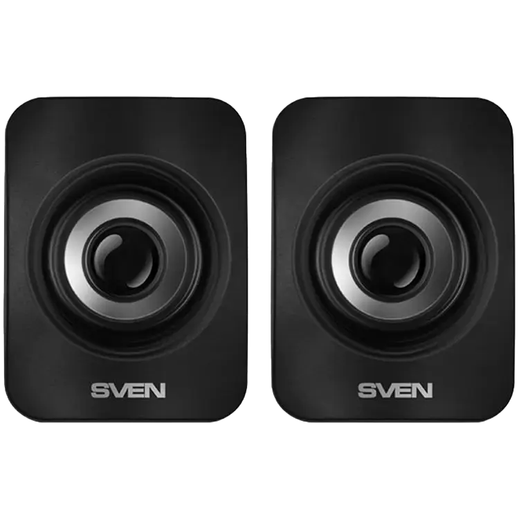 SVEN 130 USB-powered (2x3W); Volume control on the back