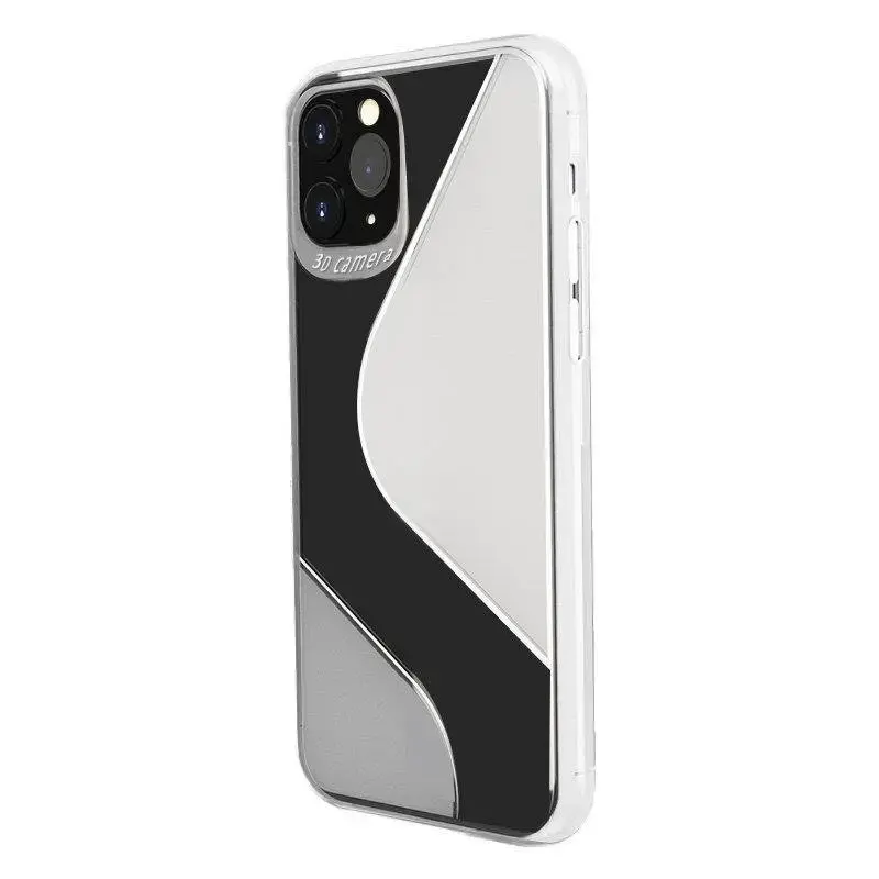 S-Case Flexible Cover TPU Case for Huawei P40 Lite E transparent