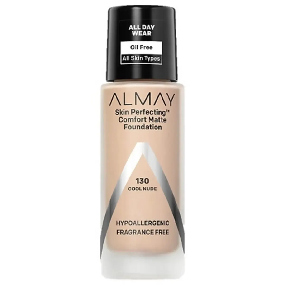 Almay, Skin Perfecting Comfort, Liquid Foundation, 130, Cool Nude, 30 ml