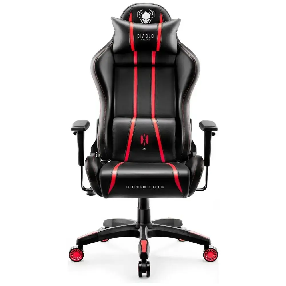 Diablo X-One 2.0 Normal Size Gaming Chair black-red