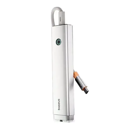 5-Port HUB AIR Baseus UltraJoy Series Type-C - HDMI, USB3.0x2, PD, RJ45 (silver))