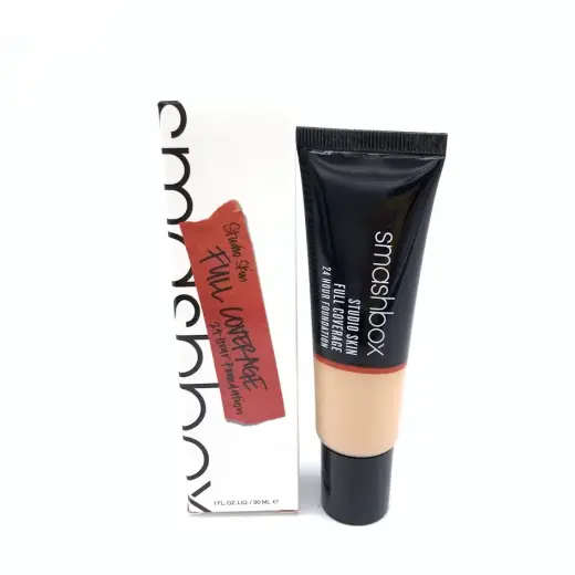 Smashbox, Studio Skin, High Cover, Liquid Foundation, 1.05, Fair Warm Olive, 30 ml