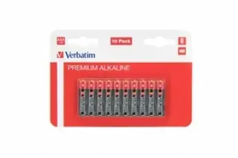 Verbatim AAA Alkaline Batteries 1.5V