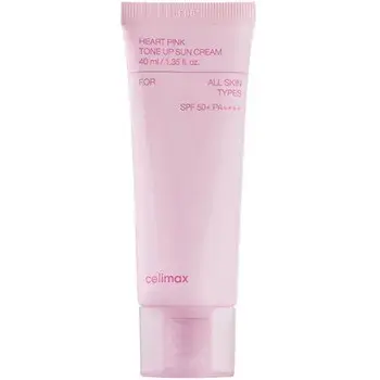 Celimax Heart Pink Tone Up Sun Cream SPF 50 - Tónující opalovací krém 40ml