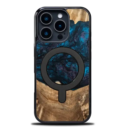 Bewood Unique case for iPhone 16 Pro 6,3" Planets Neptune with MagSafe