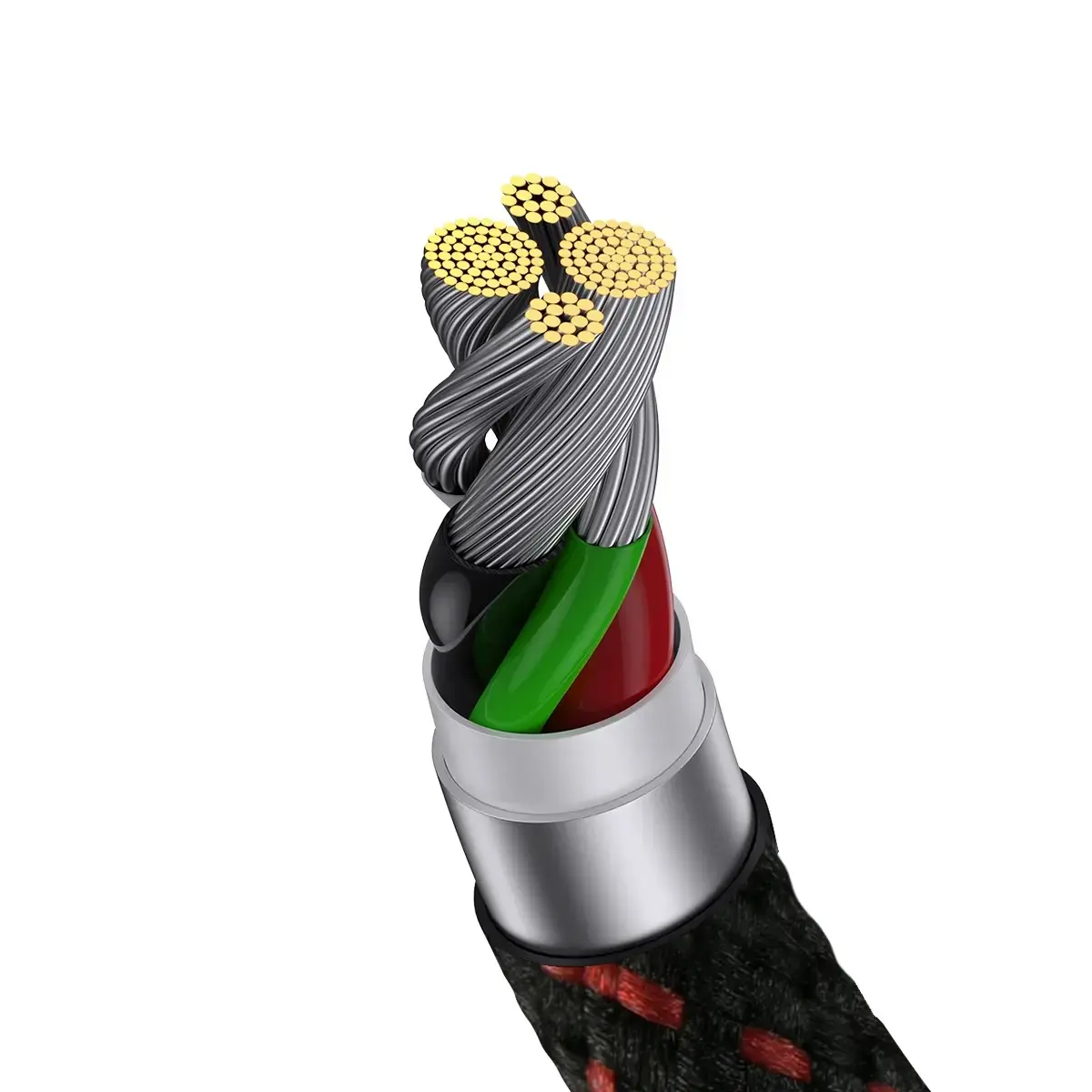 Baseus MVP 2 Elbow angled cable with side USB | Lightning plug 1m 2.4A red (CAVP000020)