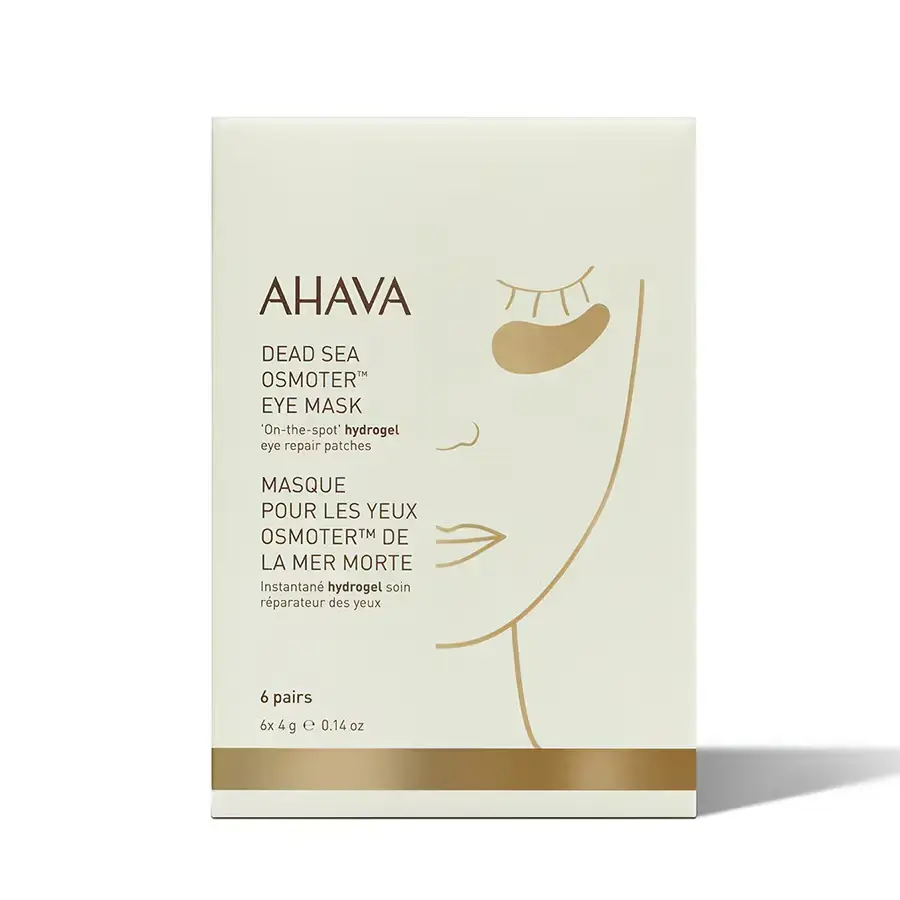 Set, Ahava, Dead Sea Osmoter, Reparative, Eye Patch, 6 pcs, 4 g