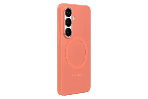Samsung EF-ES942COE Silicone telefono dėklas Samsung Galaxy S26 (S942) raudonas