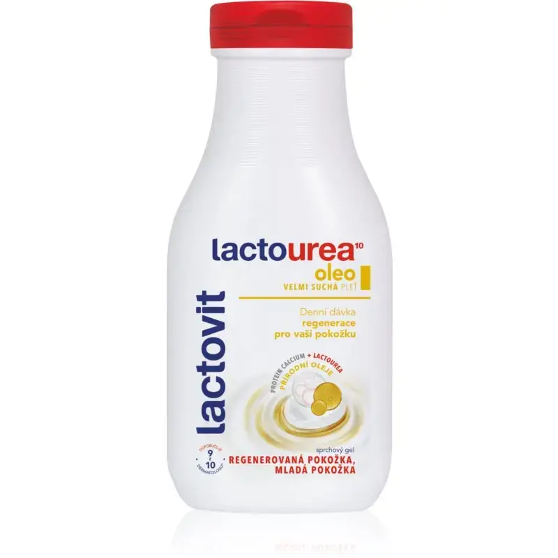 Lactovit LactoUrea Oleo Regenerating Shower Gel for Very Dry Skin - 300ml