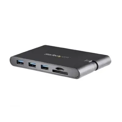 StarTech.com USB-C 8-in-1-Multiport-Adapter DKT30CHVSCPD - 3 x USB 3.0|SD|MicroSD|GbE|HDMI|VGA