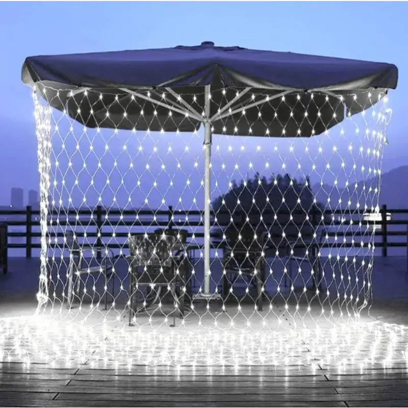 LED CURTAIN (320 LAMPS) 3M x 3M COLD WHITE