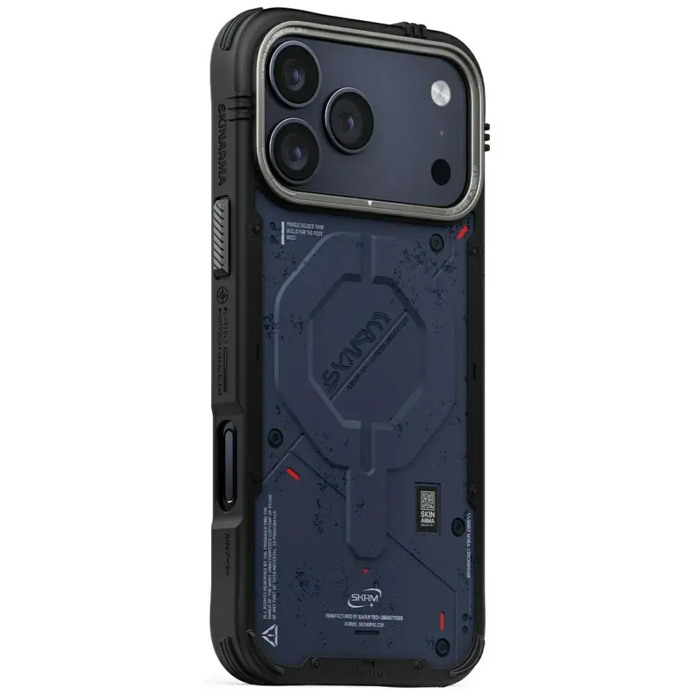 Skinarma Vigor maciņš ar MagSafe atbalstu telefonam iPhone 17 Pro Max zils