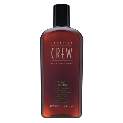 American Crew 3-in-1 Tea Tree in Amber