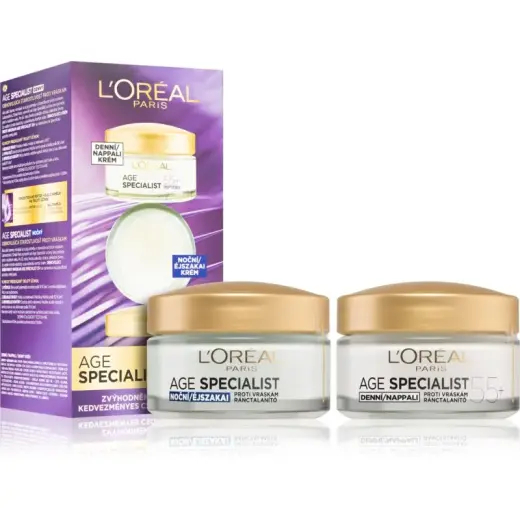 L'oréal Anti-Wrinkle Day and Night Set Special Age 55+ 2 X 50 Ml - 50 Ml