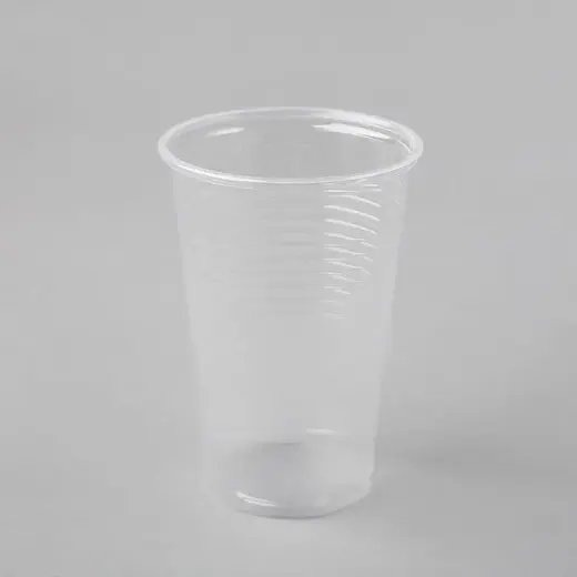 Glāzes 200ml, caurspidīgas, PP, 0.21kg, 100gab