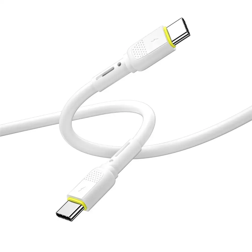 WIWU Wi-C034 data transfer and charging cable | USB-C to USB-C | 60W | white