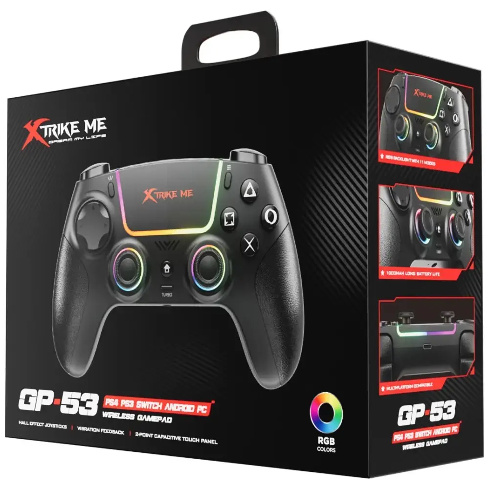 Game controller XTRIKE ME GP-53 universal Bluetooth black