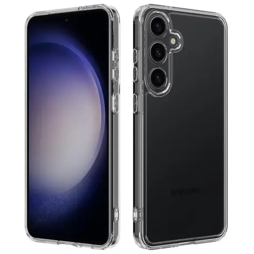 Fusion Ultra Back Case 1 mm izturīgs silikona aizsargapvalks Samsung S721 Galaxy S24 FE caurspīdīgs