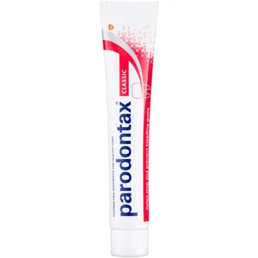 Parodontax Classic Fluoride Free Anti-Glutamine Toothpaste 75ml