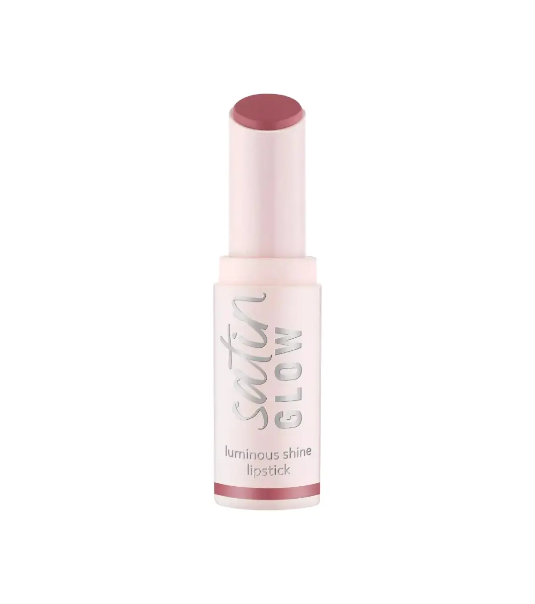 Essence, Satin Glow, Luminous, Cream Lipstick, 03, Rose And Shine, 3.5 g