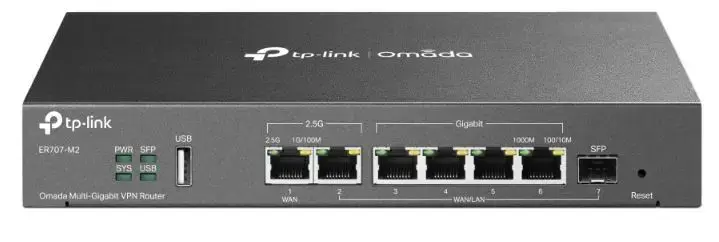 TP-Link Omada ER707-M2 V1 - router - desktop, wall-mountable