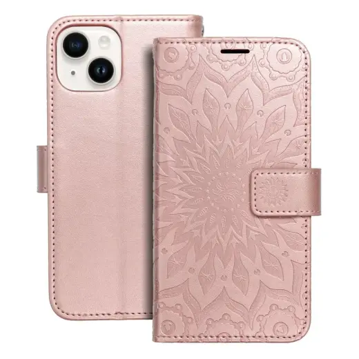 MEZZO mandala чехол-книжка для телефона iPhone 14 розовый