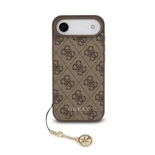 Guess 4G Charm Case for iPhone 17 Air Tone on Tone Brown
