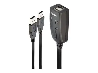 Lindy 2 Port USB KM Switch - keyboard|mouse switch - 2 ports