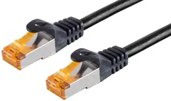 Kabelis Brackton Outdoor Patch S/FTP 50m CAT 6a Black
