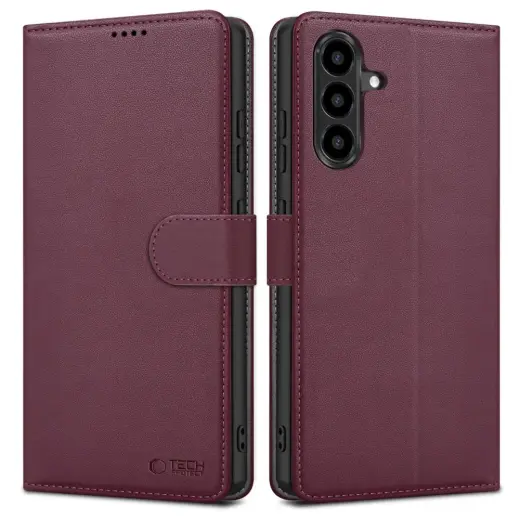 Tech-Protect Wallet knyginio tipo telefono dėklas Samsung Galaxy A36 5G (A366) | A56 (A566) | A37 (A376)