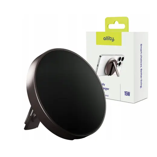 Allity AWC-210-15WMS wireless charger 15W graphite 2in1