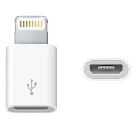 Fusion (MD820ZM|A) Universāls Adapteris Micro USB uz Lightning Balts