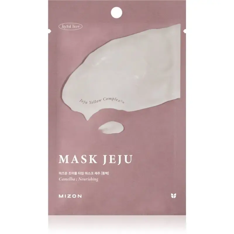 Mizon Joyful Time Jeju Camellia Nourishing Face Mask with Antioxidant Effect 23g